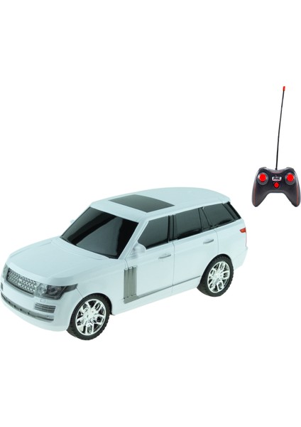 1:16 Ölçek Uzaktan Kumandalı Süper Suv Cross Beyaz Şarjlı Işıklı