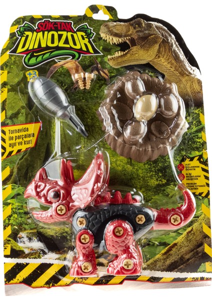 Oyuncak Dinazor Sök Tak Dinazor 20 cm