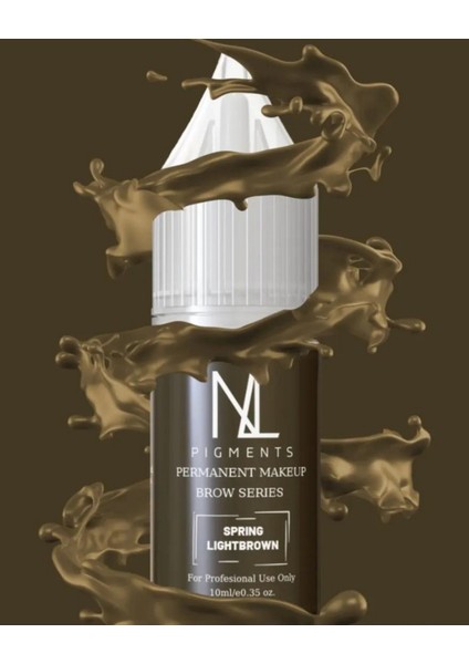 Nl Pigment Kalıcı Makyaj Boyası - Spring Lightbrown