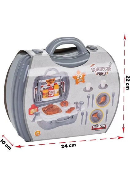 03 368 Çantalı Barbekü Seti