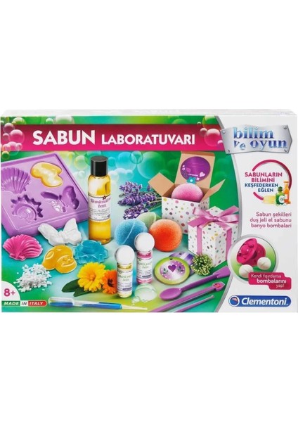 64433 Bilim ve Oyun - Sabun Laboratuvarı +8 Yaş