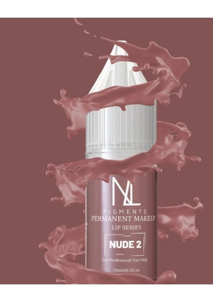 Nl Pigment Kalıcı Makyaj Boyası - Nude