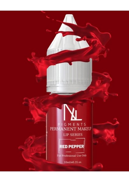 Nl Pigment Kalıcı Makyaj Boyası - Red Pepper