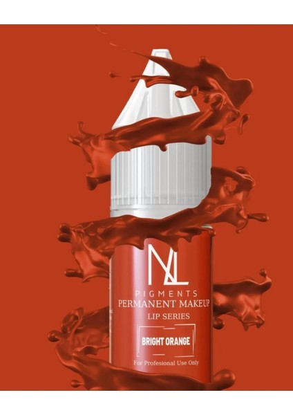 Nl Pigment Kalıcı Makyaj Boyası - Bright Orange