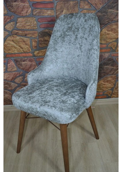 Kollu Sandalye Kılıfı Kadife Kumaş indirimleri