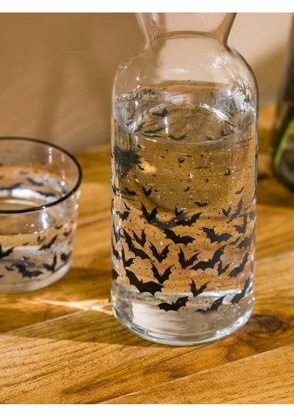 Lcw Home Karışık H12 Baskılı Cam Başucu Sürahisi 700 ml