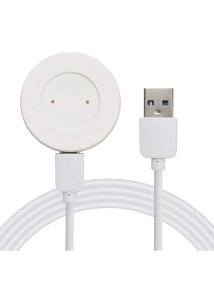 Huawei Watch Gt 2e Uyumlu Manyetik USB Şarj Kablosu 1 Metre