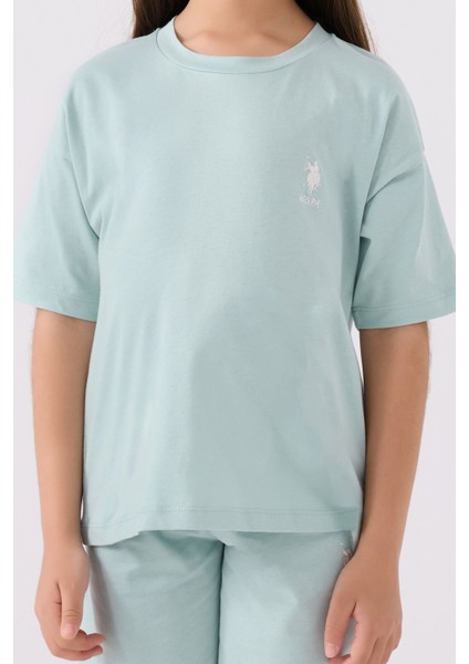 Kız Çocuk Mavi Bermuda Takım fırsatları