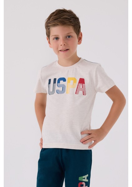 U.S. Polo Assn.. Erkek Çocuk Krem Bermuda Takım fiyatları