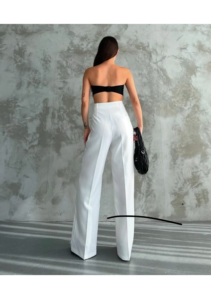 Beyaz Palazzo Pantolon fiyatları