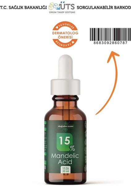 Vücut Siğilleri Giderme Mandelik Asit %15 Peeling Set 90 ml modelleri