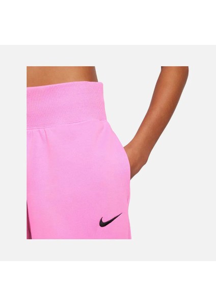 Sportswear Phoenix Fleece High-Rise Kadın Yüksek Belli Oversize Polarlı Eşofman Altı DQ5887-675 indirimleri