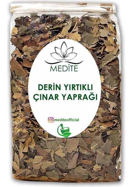 Derin Yırtıklı Çınar Yaprağı 50 gr