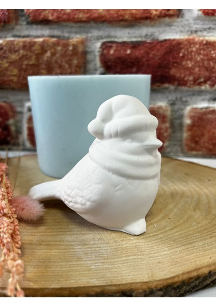 Düşük Bereli Atkılı Kuş Sililon Kalıp