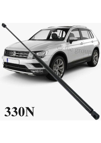 Tiguan 2016-2019 Model Arası Uyumlu 330N Motor Kaputu Amortisörü Pistonu