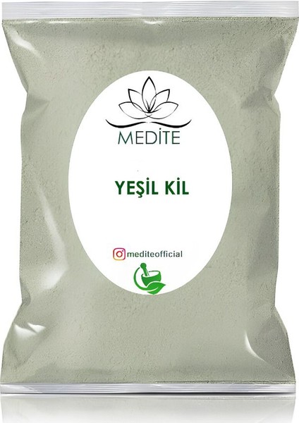 Yeşil Kil Toz Doğal 500 gr