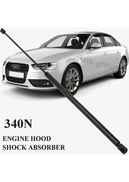 A4 B8,5 SEDAN 2013-2016 MODEL ARASI UYUMLU 340N MOTOR KAPUTU AMORTİSÖRÜ PİSTONU