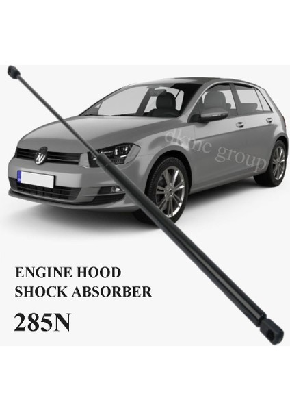 GOLF 7 2013-2016 MODEL ARASI UYUMLU 285N MOTOR KAPUTU AMORTİSÖRÜ PİSTONU