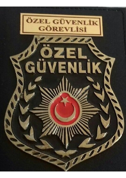 Özel Güvenlik Cüzdan Rozeti Al-Sadece Özel Güvenlik Görevlisi Satın Alabılır.sıvıle Satılmaz