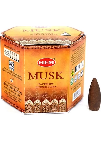 Musk Back Flow Cones
