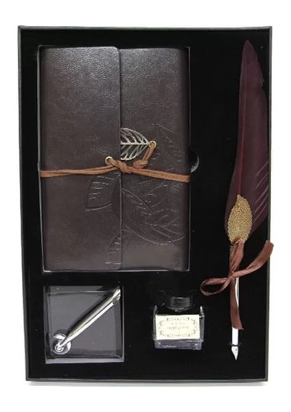 Divit Hokka Defter ve Tüylü Kalem Seti