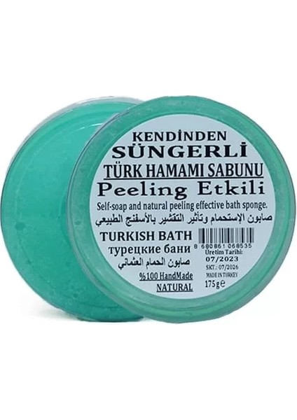 Süngerli Sabun Türk Hamamı