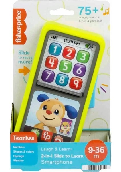 HNL48 Fisher-Price Kaydır ve Öğren Akıllı Telefon