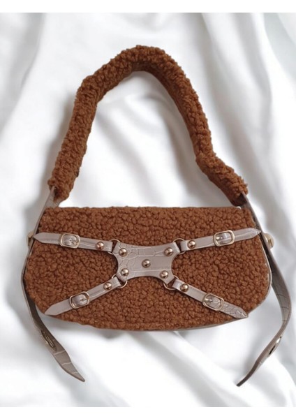 Pam-Bags Peluş Manc Model Omuz Çantası fiyatları