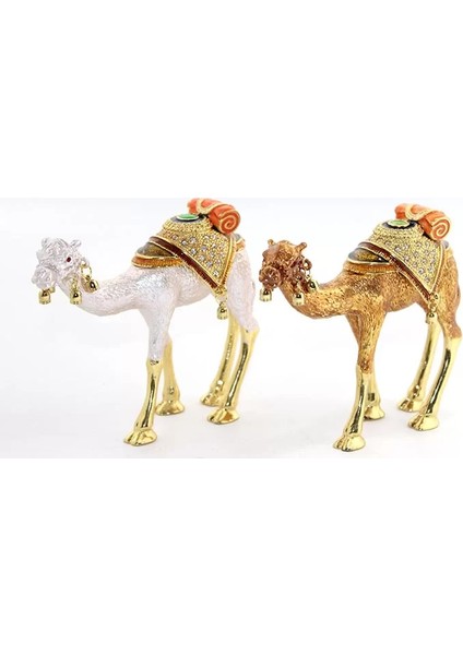 Swaroski Taşlı Tekli Deve Figürü ALK1880