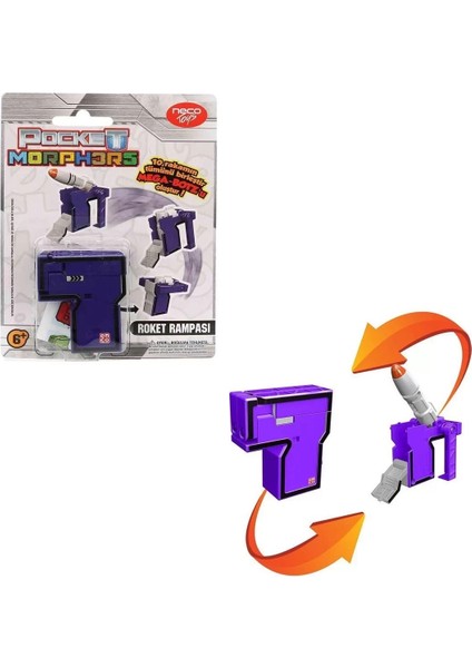 PM/6888 Pocket Morphers Dönüşebilen Numaralar / Tekli Satılır