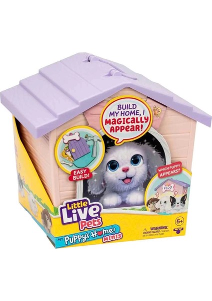 LPP01110 Little Live Pets Yavru Köpeğim ve Evi - 26571