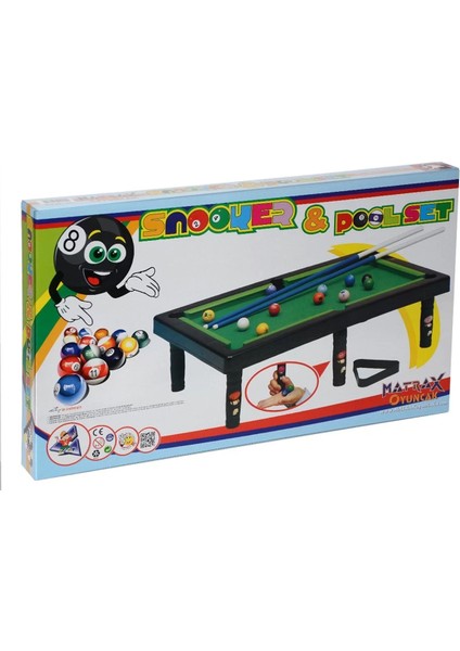 011 Snooker Poolset Bilordo