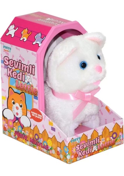 47191 Sesli ve Hareketli Jamina Sevimli Kedi Lottie -Sunman