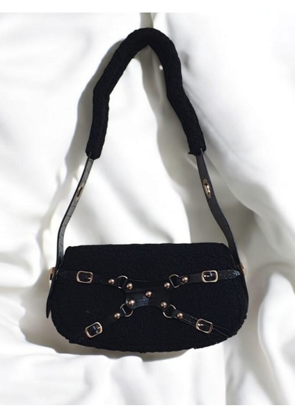 Pam-Bags Peluş Manc Model Omuz Çantası modelleri