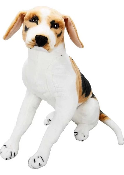 01409 Oturan Beagle Köpek Peluş 68 cm