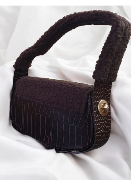 Pam-Bags Peluş Manc Model Omuz Çantası modelleri