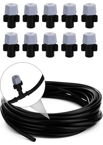 Kendin Yap Balkon Veranda Çardak Kamelya Sulama - Serinletme ve Nemlendirme Sistemi 10M modelleri