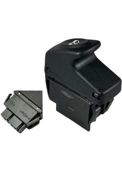 CAM ANAHTARI RENAULT CLIO MEGANE KANGO 96-03 / 5P-SİYAH