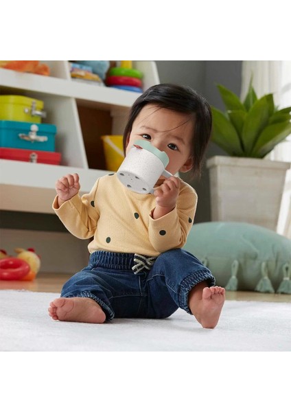 HGB86 Fisher-Price Latte Diş Kaşıyıcı ve Çıngırak