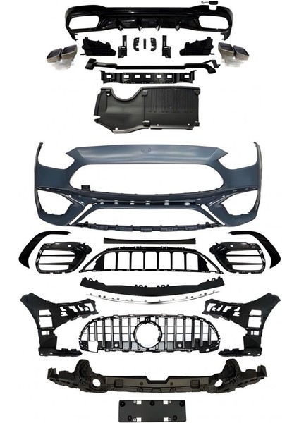 Mercedes W206 C63 Amg Body Kit Tampon Seti 2020+