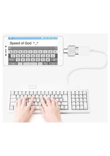 USB To Micro USB Ye Dönüştürücü - Klavye Mouse Joystick Telefona Bağlama