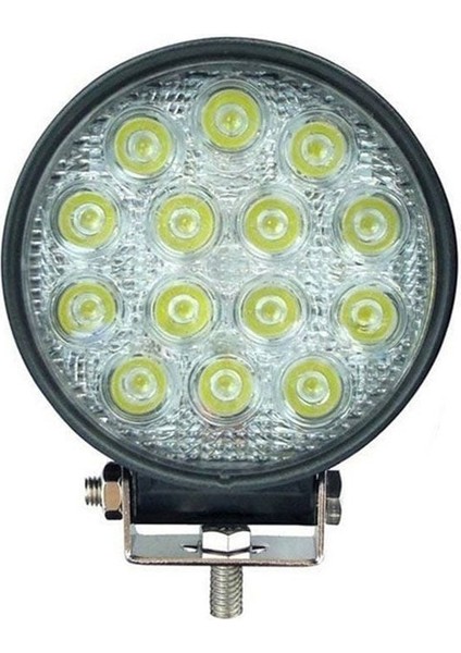 Çalışma Lambası 14 Led Yuvarlak