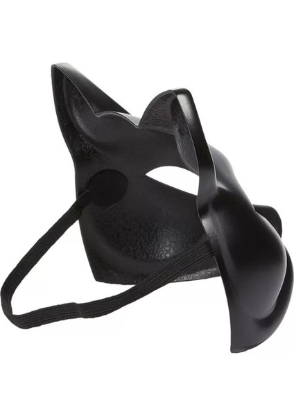 Siyah Renk Lüks Kedi Maskesi 12X13 cm modelleri