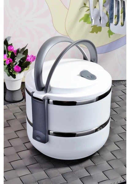 Sefer Tası Yemek Termosu Saklama Kabı Termosu 2li - Çelik fiyatları