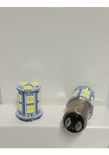 1016 ÇİFT DUY LED 24V 13 LED BEYAZ