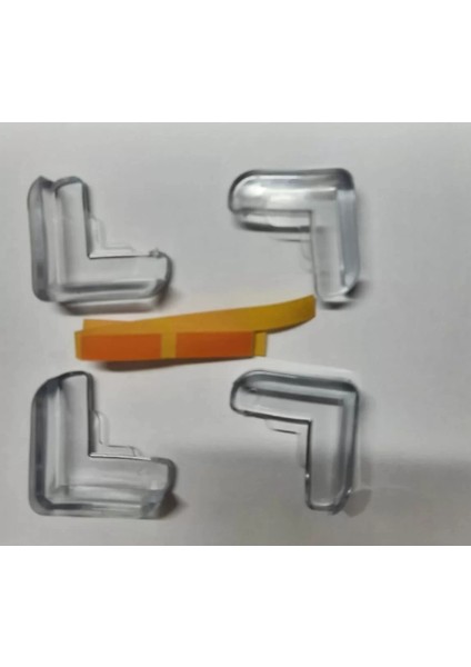 4 Lü Masa Sehpa Köşe Koruyucu Silikon- Çocuk Koruma Aparatı fırsatları