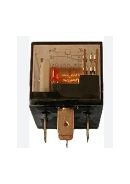 MİNİ ROLE 12V ŞEFFAF ÇİFT PLATİN LPG