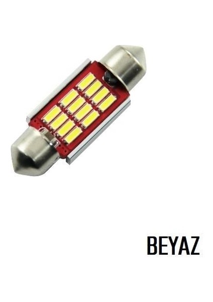 SOFİT LED 12V-24V BEYAZ 39MM CANBUSLU
