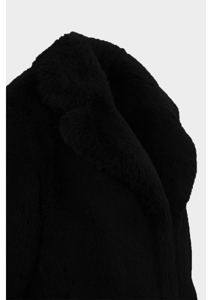 Premium Uzun Tüylü Rex Suni Kürk Kadın Mont modelleri