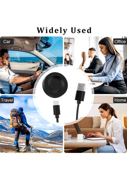 Huawei Watch 3 / Huawei Watch 3 Pro Uyumlu Manyetik USB Şarj Kablosu 1 Metre indirimleri
